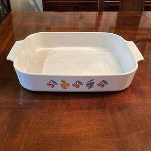 Corning Ware Fruit Basket Roast Roaster Lasagna Casserole Dish
